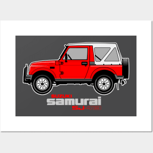 Suzuki jimny samuari Posters and Art